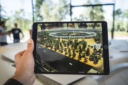 AR for Brands - iPad with AR app
