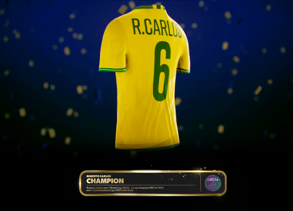 footballer shirt NFT